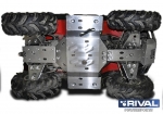 Комплект защиты днища Yaguzi DF 700 ATV (6 частей) 444.8101.1