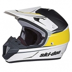 Шлем Ski-Doo XC-4 Cross Drift Helmet (DOT)  L  Yellow 4482520910