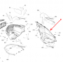 Панель боковая нижняя правая G4 Ski-Doo 502007458 502007755