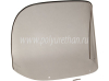 Стекло ветровое для снегохода Yamaha (высота 47см, толщина 2мм, МПК) 50-44-3922Pc 	86V-77210-10-00