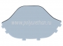 Стекло ветровое для снегохода (высота 67см, толщина 2мм, МПК) 50-44-435Pc 