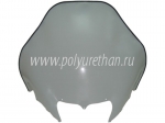 Стекло ветровое для снегохода Yamaha Viking (высота 62см, толщина 2мм, МПК) 50-44-445Pc 	SMA-8FN96-50-CL