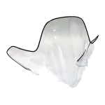 Ветровое стекло снегохода 30см Polaris IQ /Dragon /FST Shift /RMK /Switchback 800/700/600/550  5436750 /5437020 /5437056 50-44-477Pc