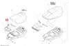 Фиксатор крышки барадачка сиденья Ski-Doo 510005623
