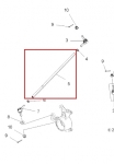 Рулевая тяга квадроцикла Polaris SPORTSMAN 550/850 XP/TOURING/X2/FOREST 5136903 5136903