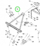 TRAVERSE SUP.SO*CROSS MEMB.UPP.WELD  Кронштейн рамы 518324574