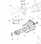 Шланг сапун 19.5см Polaris 5414039