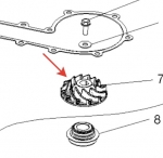 Импелер водяного насоса Polaris Sportsman 1000/850 5632427 5632427