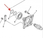 Регулировочная шайба КП 1.0T Yamaha Grizzly /Rhino /Viking /Wolverine 5KM-17531-B0-00 5KM-17531-B0-00