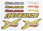 Комплект наклеек BRP Can Am Outlander Renegade 704901481