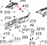 Клипса квадроцикла BRP Can-Am Maverick X3 705010721  705010721