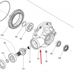 Корпус редуктора для квадроцикла BRP 705401609  705401609