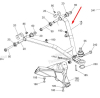 РЫЧАГ ПОДВЕСКИ ПЕРЕДНИЙ ЛЕВЫЙ НИЖНИЙ КВАДРОЦИКЛА BRP CAN-AM OUTLANDER (2019+) 706203228