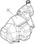 Бак топливный для квадроциклов BRP Can-Am G2 709000310 709000799 709000843
