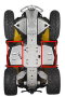 Защита подножек BRP Outlander G2 715000922