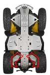 Защита задних рычагов BRP Outlander G2 715001129