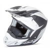Шлем кроссовый черно/белый  XL Kinetic Pro Cold Fly Racing 73-4935X 73-4935X