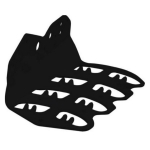 Усилитель рамы черный Ski-Doo REV XP /XR /XU Tundra 860200356 860200814 860200255 860200815 860200517