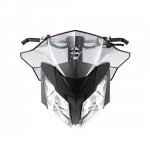 Стекло ветровое среднего профиля Sport Performance Flared Windshield (Medium) Smoke  860200696