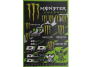 Наклейки универсальные Kawasaki Monster Energy (47 см Х 32 см) 862-90102