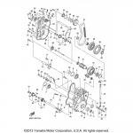 Крышка КП Yamaha VK PRO /Viking Professional 2006+ 8GS-47541-00-00 8GS-47541-00-00