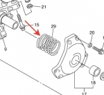 Пружина вариатора снегохода оригинальная Yamaha NYTRO/VENTURE/APEX/VECTOR/VIKING MTX/RTX/XTX/LTX/GT/ 90501-550A3-00