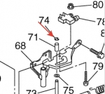 Стопорное кольцо Yamaha 93410-06053-00 93410-06053-00