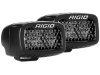 Фара Rigid SR-M Серия PRO (2 светодиода) – Рабочий свет (пара) Midnight Edition 902513BLK