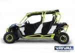 Защита порогов UTV BRP Can-Am Maverick 1000 DS Max (2015-) + комплект крепежа 444.7230.1