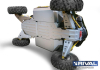 Комплект защит днища UTV Yamaha YXZ 1000R (6 частей) (2016-) 444.7143.1