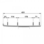 Коньки лыж усиленные 160 мм Sledex для Arctic Сat 8JP-F3731-00-00 / 2703-375 / 1703-218 / 1703-848 / 1703-849 / 0703-871 / EAT3-9975 / WAT-9975 9308-03 SLD-0081-010
