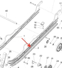 Склиза снегохода BRP Ski-Doo 503192618 26-5900-01 26-5900-01