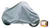 Чехол-тент на мотоцикл защитный, размер L (250х100х120см), цвет серый, AC-MC-06