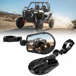 Зеркала боковые металл для Polaris RZR, CanAm, Yamaha, Arctic Cat Kemi Moto B0106-09001BK B0106-09001BK