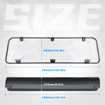 Заднее стекло для Polaris General 2016+ B0110-06401CL B0110-06401CL