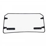 Полное вентилируемое стекло на быстросъемах Polaris General 2016+ 2884223 Kemimoto B0110-06601CL B0110-06601CL