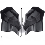 Пластиковые накладки Can-Am Maverick X3 /X3 MAX B0111-06201BK B0111-06201BK