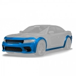 Комплект обвеса с расширениями Widebody Dodge Charger 6,4, 6,2, 5,7, 3,6  SXT /GT /R/T /SRT /Hellcat 2015-2023 BODY100