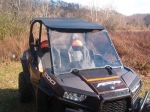 Стекло лобовое полное Polaris RZR 1000  DOT-RZ1000-CF
