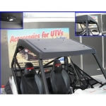 Пластиковая крыша EMP для Polaris RZR Roof with LED Dome Light in Black