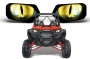 Наклейки на фары AMR HEAD LIGHT EYE GRAPHIC DECAL COVER для POLARIS RZR 800 900XP