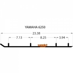 Коньки снегохода YAMAHA BRAVO VK540 8E3-23731-00-XX 8M6-23731-01-00 VMX-23731-01-XX EYV3-6250