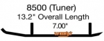Коньки для снегохода Yamaha APEX / Nitro / Phazer / RS Vector / Venture MP / 8JH-F3731-00-00 / 8JH-F3732-00-00 / EYV3-8500 / WYV-8500