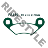 Тормозные колодки EBC для Polaris FA159TT FA159TT