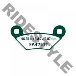 Тормозные колодки EBC для Polaris FA475TT FA475TT