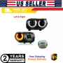 Светодиодные фары для Dodge Challenger GT SE R/T SRT SXT,  AP01 DRL 2015-2020 68174065AE 68174065AF 68174067AD 68174067AE NICHE FL81 FL81