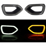 Светодиодные ДХО с функцией поворотников Dodge Charger RT /SRT /Hellcat 2015+ FL82 FL82