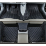 Комплект черных люксовых ковров в салон Dodge RAM 2008-2018 Nichman FloorRAM4 FloorRAM4