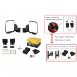 Боковые зеркала универсальные для Polaris Ranger 1000/900/570, CanAm, Yamaha, Arctic Cat Kemi Moto FTVMI031 FTVMI031