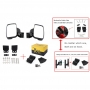 Боковые зеркала универсальные для Polaris Ranger 1000/900/570, CanAm, Yamaha, Arctic Cat Kemi Moto FTVMI031 FTVMI031